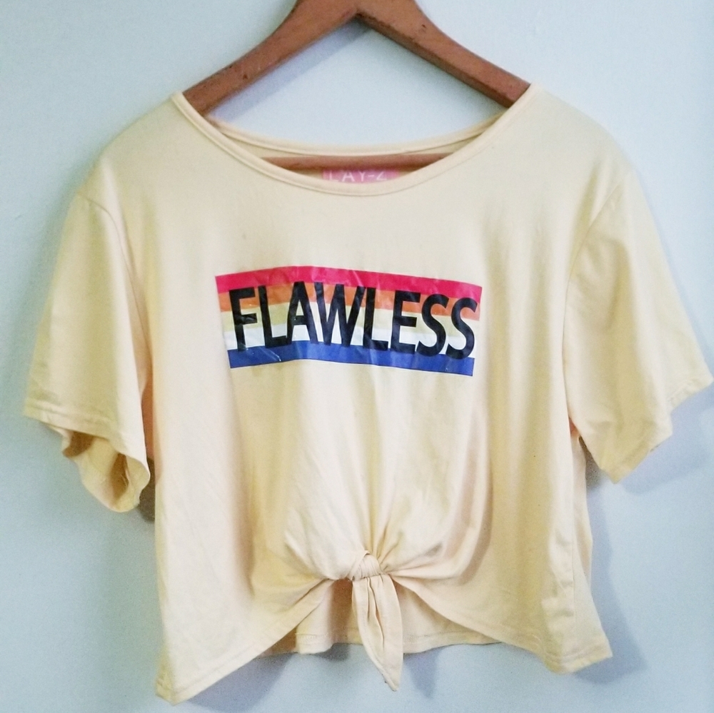 Mustard Yellow Crop Top